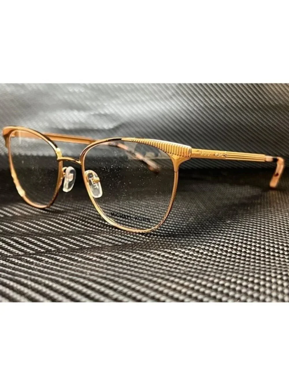 New Michael Kors Women  Rose Gold Eyeglasses  54- 17- 140